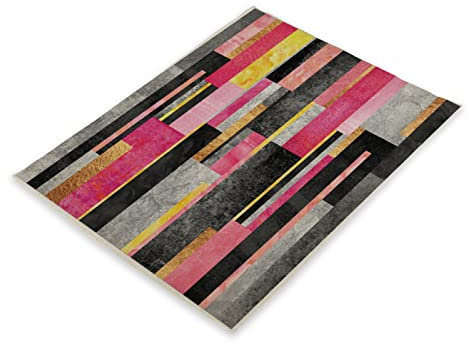 Manteles Individuales Polvo Dorado Salvamanteles Individuales Algodón Lino Lavable Mantel Individual Resistente al Calor Individuales Mesa Engrosamiento Bajoplatos 30x45cm 8 Pcs
