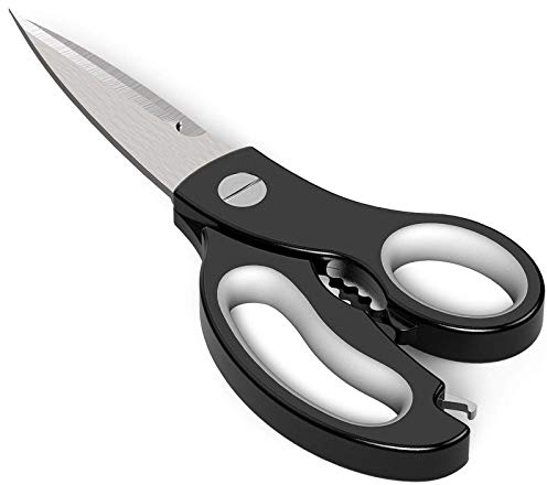 Kitchen Scissors Utility Come Apart Kitchen Shears with Micro Serrated Edge Rust Resistant Food Scissors
