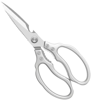 SHUNCHG Kitchen Scissors Heavy Duty Dishwasher Safe Meat Scissors Stainless Steel Multi-Purpose Food Cooking Shears for Cutting Chicken, Fish, Vegetable
