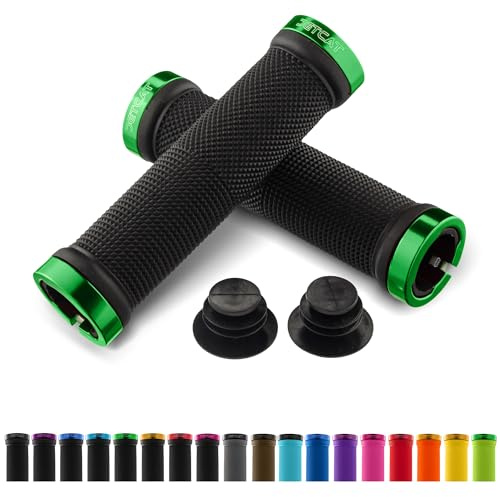 JETCAT Fahrradgriffe, Fahrradlenkergriffe, Mountainbike Lenkergriffe, MTB Griffe, Fahrradgriffe BMX Griffe, Fahrradlenkergriffe für Erwachsene. E-Bike, MTB, Scooter, Lock-On