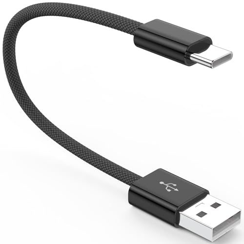 USB C Kabel für iPhone 17 Air für Auto Car-play Nylon Geflochten Ladekabel | 0,3Meter Adapter Datenkabel für iPhone 16 Pro 16e 15 Pro Max Plus 5G Galaxy A55 A36 A37 A57 Samsung S26 Pixel 10 Android Auto