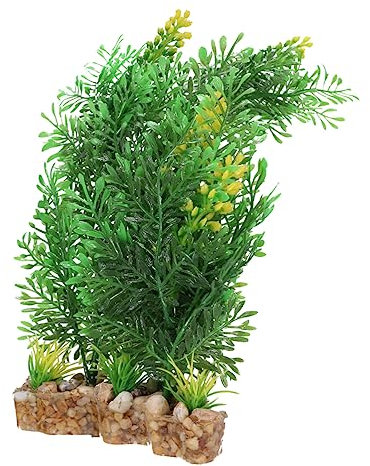 COSMEVIVI Künstliches Gras Für Aquarien Aquarium Dekoration Kunstpflanze Für Aquariumlandschaft Aquariengras Wassergras Kunstrasen Für Aquarien