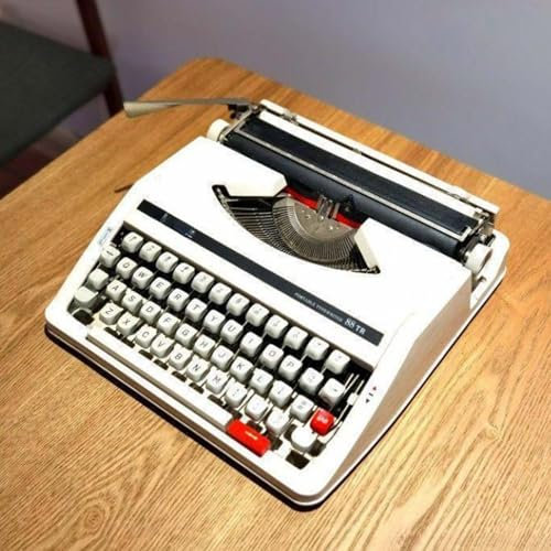 Generisch Elektrische Schreibmaschine mit Korrektur Mini Schreibmaschine Modell Englische Schreibmaschine Für Notizen Briefe Oder Kreatives Schreiben Literarische Retro-Sammlung