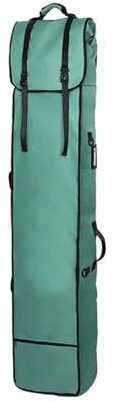 LCQSYE Snowboard Bag wasserdichte Doppel-Snowboard-Skitasche mit Rollen Skitasche(Green)