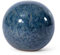 Boules décoratives de jardin en céramique - Résistantes au gel et aux intempéries (bleu rouille, boule de 28 cm)
