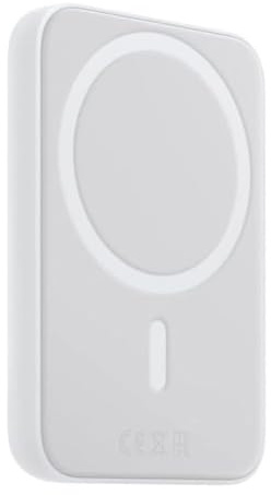 Power Bank Magnetico,5000mAh Caricabatterie Portatile, Wireless Magnetico PowerBank PD 22.5 W Ricarica Rapida Compatibile per iOS iOS/16/15/14/13/12Mini/Pro/ProMax