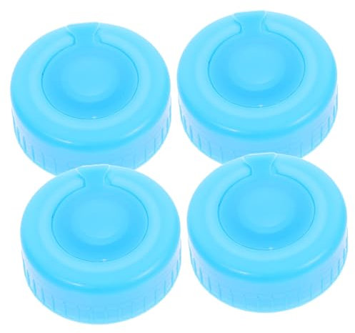 ABOOFAN 4 Piezas Tapas Reutilizables para Garrafas de Agua Tapones para Botellas Tapas de Agua Adecuadas para Dispensadores y Contenedores de Bebidas