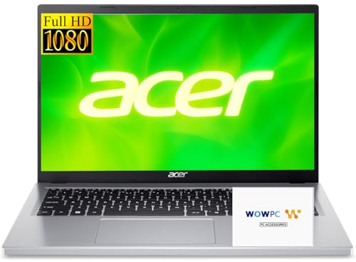 acer Aspire Go 15 Slim Laptop | Display Full HD da 15,6 pollici | Potente Intel Core 3 N355 a 8 core | 8 GB di RAM | SSD da 256 GB | Copilot AI Ready | Microsoft Office | HDMI | Wi-Fi 6 | Windows 11