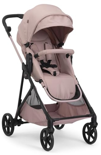 Chicco Passeggino Seety, Passeggino Leggero e Compatto Da 0 Mesi a 4 Anni, Portata Max 22kg, Passeggino Pieghevole, Schienale Reclinable, Chiusura Automatica in 1 Gesto, Capotte Parasole e Parapioggia