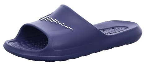 NIKE Men's Nike Victori One Shower Slide Gymnastics Shoe, Midnight Navy White Midnight Navy, 13 UK