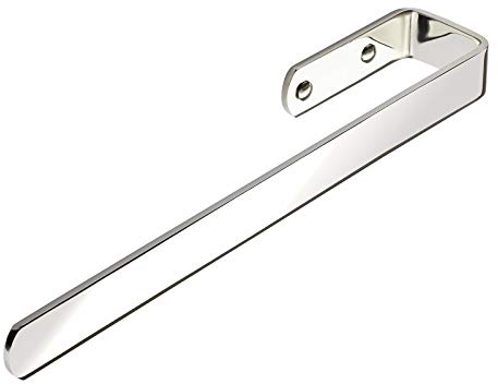 SOTECH Portasciugamani PAN II per montaggio su mobile/fissaggio a vite/acciaio inox lucido Portasciugamani bagno Ganci per asciugamani