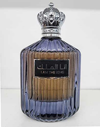 Ard Al Zaafaran I AM THE KING - Perfume árabe original, madera, bergamota y té verde, 100 ml