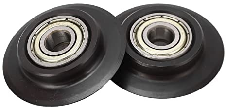 Rohrschneider Ersatzräder, 2 Stück Schwarz Legierter Stahl Schneidräder für CT 532, CT 650, CT 670, Lager Typ Rohrschneider Klingen | Scharfe und langlebige Ersatzräder aus legiertem Stahl für Rohrschneider Einfache Installation für Kupfer, Messing