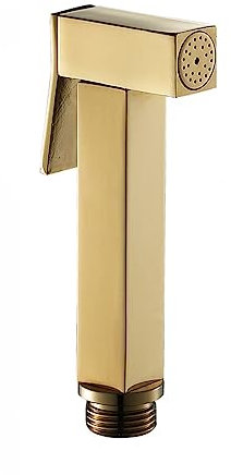 Doccetta Per Bidet Disabili,Oro,Spruzzatore A Mano Per Bidet,Doccino Per Bidet Universale,Pistola A Spruzzo Booster Per Pulizia Rame Pieno,d'oro D