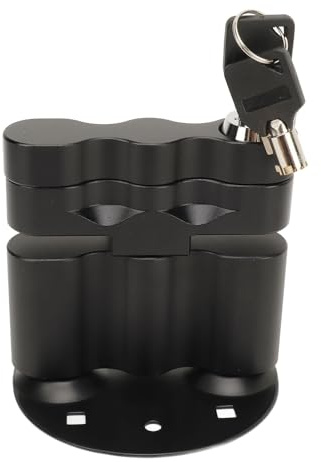Fuel Pack Halterung Schloss mit Schlüssel, Benzinkanisterhalterung für RotopaX LOX PM kompatible Water Pack Benzinkanisterhalterungen, Fuelpax Standard Pack