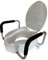 App Life Rialzo WC per Anziani con Braccioli e Coperchio 10 cm, Dispositivo Medico di Classe I, Rialzo Bagno Disabili, Alzawater per Anziani, Sollevatore WC Disabili, Rialzo per WC Universale