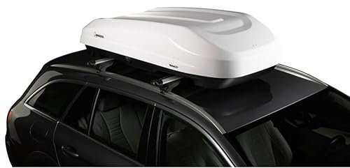 Althura box portatutto auto Vortex 400 litri, carico massimo 75 kg, doppia apertura, 165x90xh40 cm (Bianco lucido)