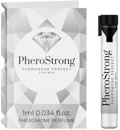 Profumo ai feromoni sessuali PheroStrong Perfect For Men 1ml - extra forte e intenso per uomini - Fraganza che attira le donne - profumo da uomo Bliss Blister - colonia da uomo a lunga durata - 1 ml