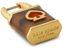 Kate Spade New York Lock and Spade huggies