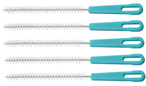 Cepillo para Agujeros de Raíz de Loto, Limpiadores Adicionales, Cepillo para Tubos, Manguera Flexible, Cepillo de Limpieza para Botellas, Limpiador de Cepillos para Botellas de Nailon, Cepillo para Gr