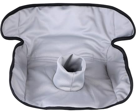 Hisprout 360 Comfort Universal Kindersitz Protektor Pad für Töpfchen Training,Windel Lecks für Toilettentraining,Fit Alle Größen Autositze(Grey)