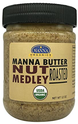 Manna Organics Organic Nut Medley Butter, 12 Oz
