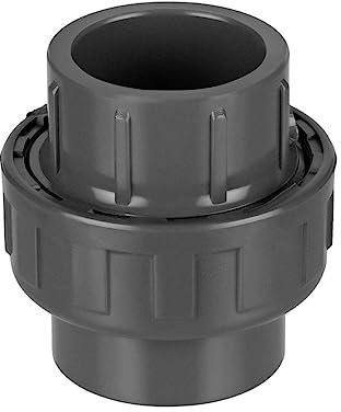 REKUBIK PVC-U Verschraubung 2X Klebemuffe Größe 40mm x 40mm
