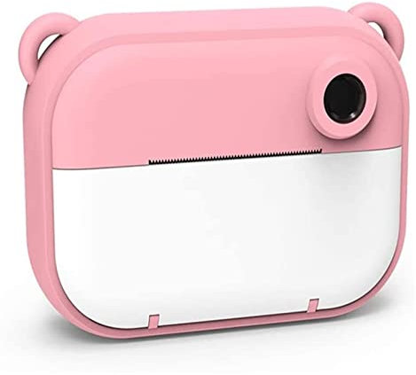 Digital Camera Children's Instant Print Camera DIY Stickers Zero-Ink Children's Camera With Printing Paper 2.4-inch IPS Color Screen Selfie Video Digital Camera Mini Instant Camera