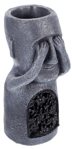 Zerodeko Osterinsel Statue Harz Dekoration Desktop Skulptur Glatt Langlebig Für Zuhause Büro