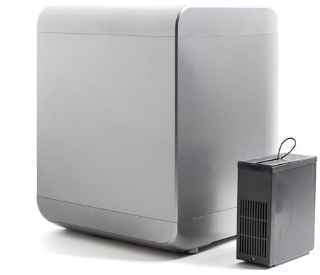 COMPOZEN Composteur Électrique de Cuisine 2.5L, Recyclage Organique, Poubelle Autonettoyante Sans Odeur, Compact et Efficace - Broyeur, Gestion et Compostage Maison