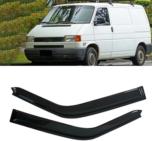 Fensterblende für VW T4 T5 T6 1991-2021 Wetterschutztürblende Wind-, Sonnen- und Regenschutz Seitenfenster-Windabweiser Autoteile (T4 1991-2003)