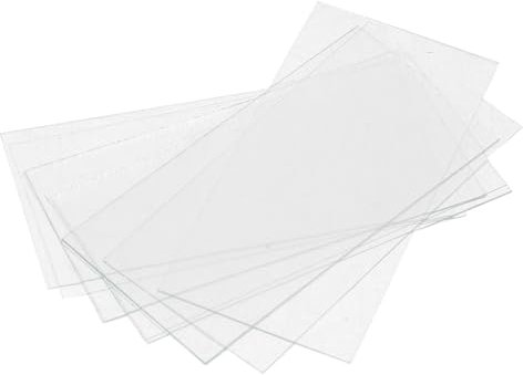 Cabilock 100Stücke Glasobjektträger Für Wasserproben Mikroskop Objektträger Für Probenvorbereitung Langzeitgebrauch Transparent Mit Glatten Kanten