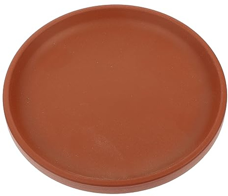 ifundom Plateau Rond en Céramique pour Pots de Fleurs Soucoupe d'Égouttage 30 CM à l'usure pour Intérieur et Jardin