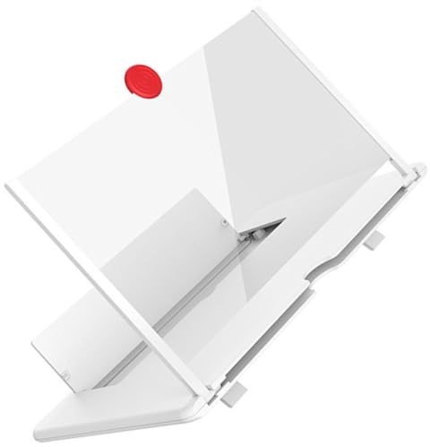 DIYEAH Loupe Écran pour Téléphone Portable Support Pratique Agrandisseur Écran pour Films et Maison Couleur Aléatoire