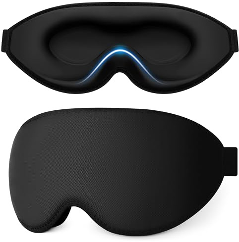 Gritin 2026 Gen2 Masque de Nuit 100%Occultant avec Orbite Oculaire Monobloc