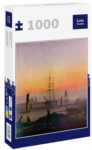 Lais Puzzle Caspar David Friedrich - Schiffe im Hafen von Greifswald 1000 Teile