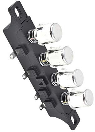 Aexit AC250V 1A 3-Interlock 1-Reset 4 Round Button Key Switch for Range Hood (fa48e8e25485eeb2d3f85ad6d876049b)