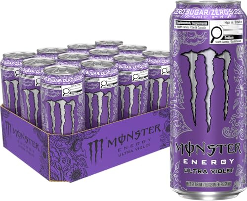 Monster Ultra Violet Cans, 473mL, 12 Pack