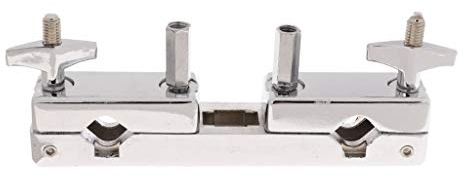 Tenlacum Verstellbare Multi-Klemme für Schlagzeug-Beckenständer, Musikinstrumente