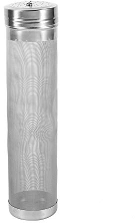 NIMOA Hop Spider Bier Fass Trockenen Hopper Filter Sieb 300 Micron, Brauen Bierbrau Hopfenfilter Edelstahl Homebrew Bier-Wein-Trichter Sieb