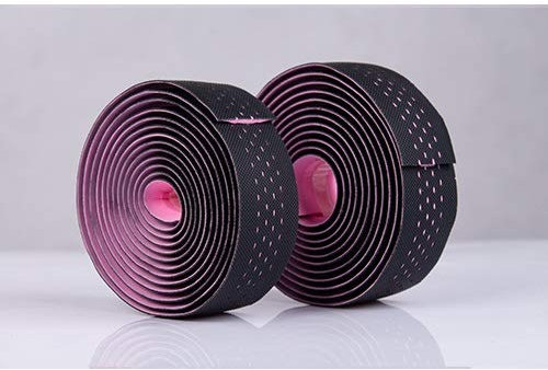 NO LOGO Rennrad Lenkerband Gürtel Radfahren Lenker Grip Wrap Anti-Rutsch-Anti-Schweißgurt 2 Bar Bike Zubehör (Farbe : Rosa)