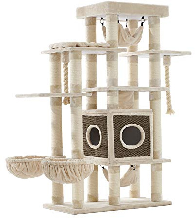 Nobby Kratzbaum GADI, Cream, 110 x 60 x 198 cm, 1 Stück