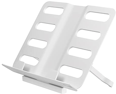 Leseständer Buchständer mit Loch, tragbarer Lesung Studieren Beobachtungshalter, Laptop-Tablet-Desktop-Ständer für Zuhause, Wohnheim, Bibliothek, 10 x 8.5 in Bücherregal