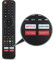Leyf Hisense Replacement Remote Control – Compatible with Many Models such as EN2X30H/ EN2D27/ ERF6A64/EN-33926A for Smart LED QLED UHD TV Netflix, Prime Video, YouTube, Rakute TV with Keys