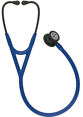 3M Littmann Cardiology IV Stethoskop mit Gratis Gravur und Penlight (Blau/Black Edition)