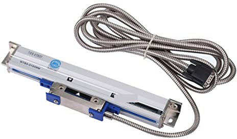 Bewertungslineal, Gitterlinealsensor, WTB5 0.00. 5mm 50 200 250 300 350 400 450-600mmlinear Skala TTL 5V. Linearer Wandler for die Fräsdrehmaschine CNC zur Verfolgung des Werkzeugfehlers in der CNC (