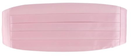 Trafalgar Sutton Herren-Kummerbund aus Seide, Pink, Einheitsgröße