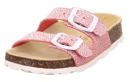 Superfit Weiblich FUSSBETTPANTOFFEL Pink/Weiß 5530