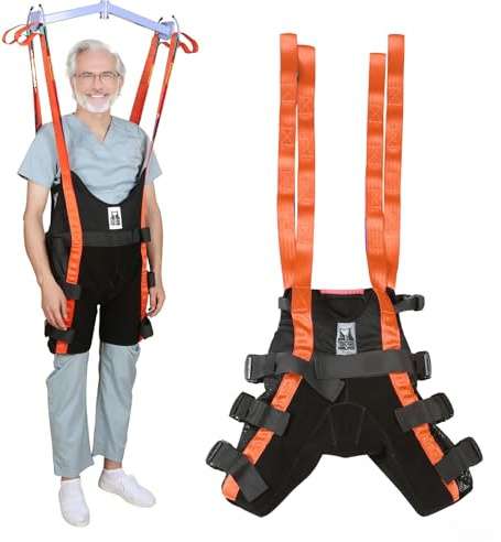EZ Assistive Patient Lift Walking Sling, Medical Training Sling with Stretchable Fabric for Walking (L)