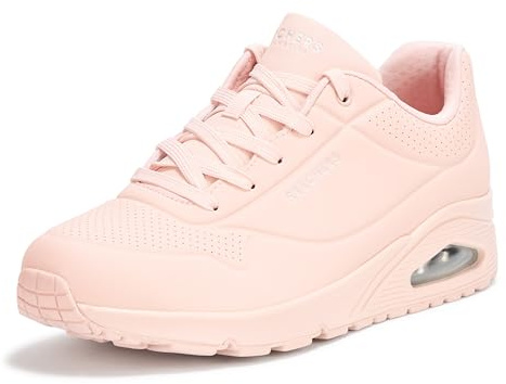 Skechers Uno – Stand on Air Sneaker för dam, Ljusrosa, 41 EU